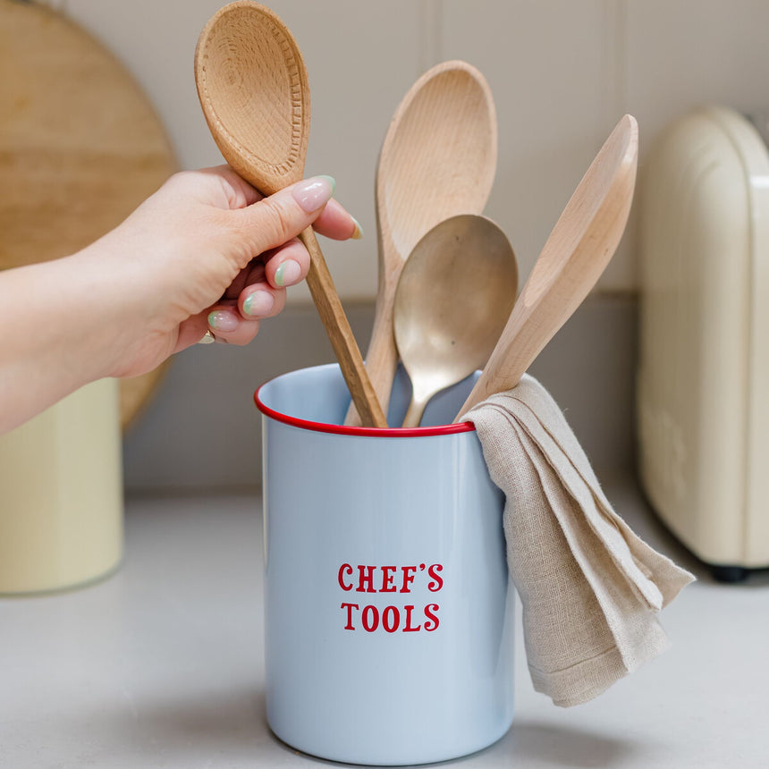 Yvonne Ellen Enamel Utensils Holder, Chef’s Tool