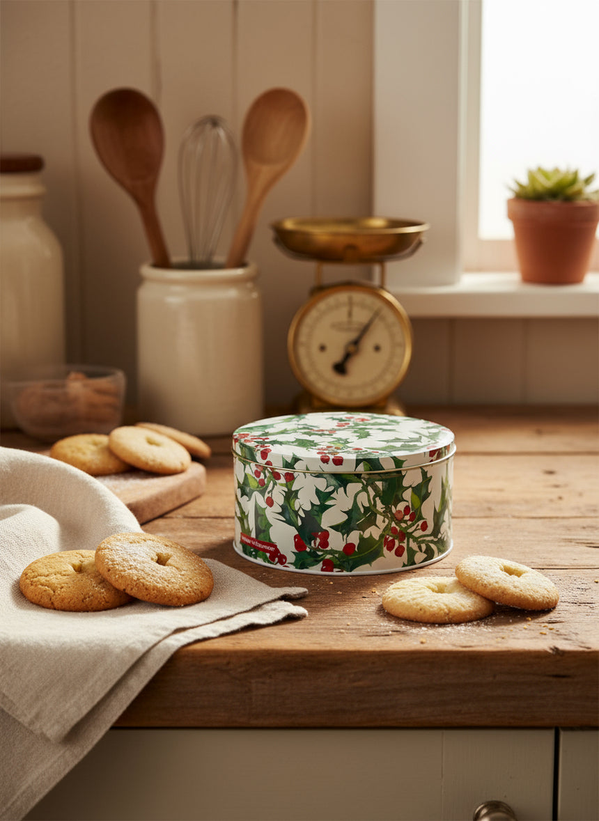 Emma Bridgewater Round Cake Tins, Holly (Set Of 3)