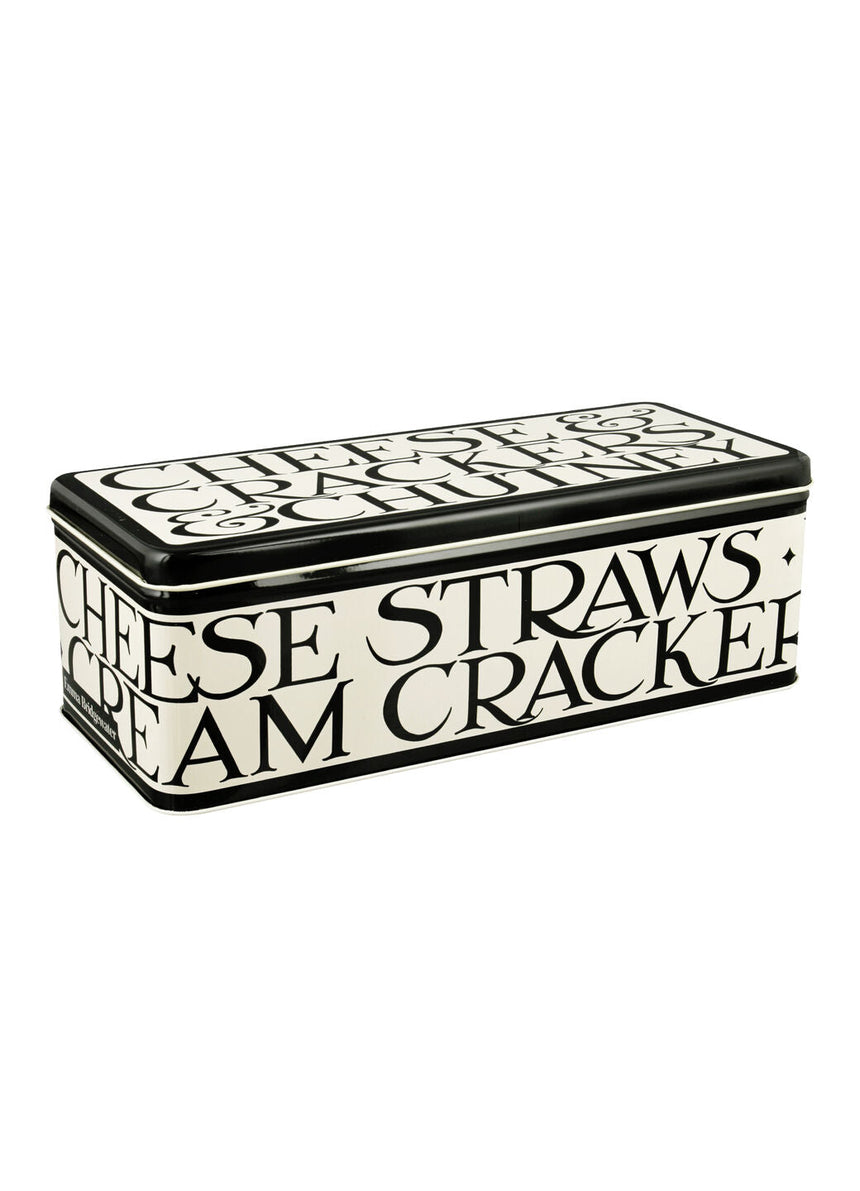 Emma Bridgewater Deep Rectangular Storage Tin, Black Toast