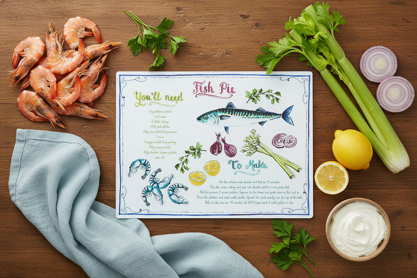 Dish Of The Day Glass Worktop Saver