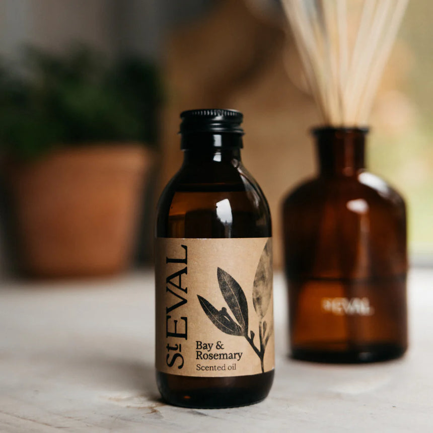 St Eval Reed Diffuser Refill, Bay & Rosemary