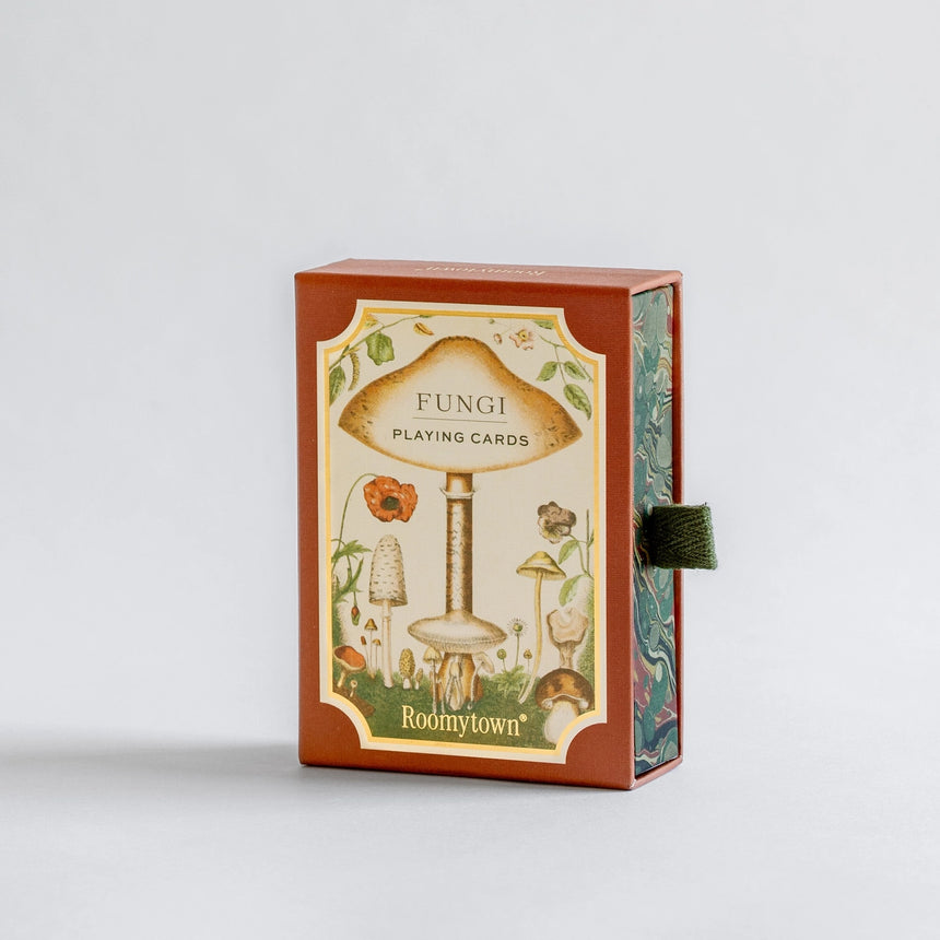 Roomytown Single Playing Card Deck, Fungi