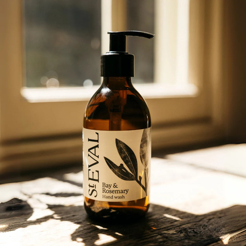St Eval Hand Wash, Bay & Rosemary