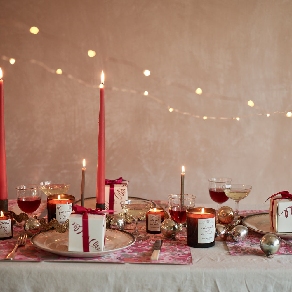 Plum & Ashby Fir Balsam & Winter Berries Scented Votive