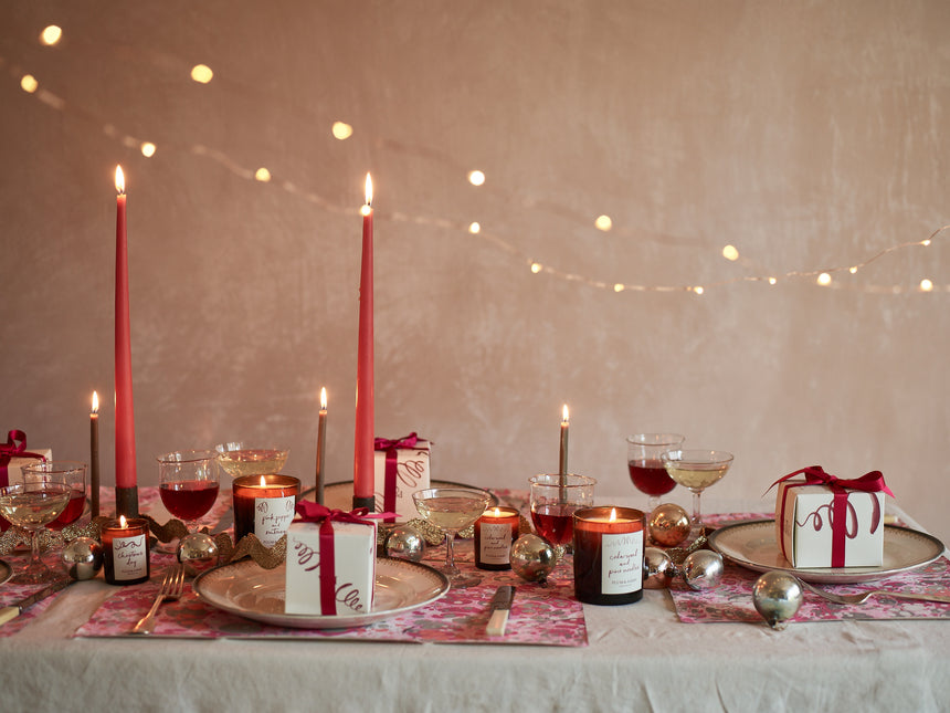Plum & Ashby Fir Balsam & Winter Berries Scented Votive