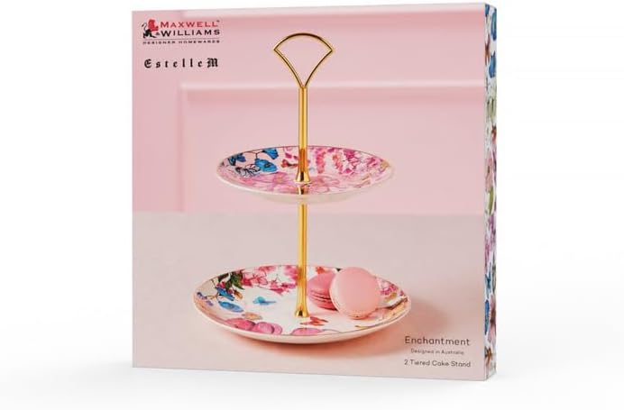 Maxwell & Williams Estelle Michaelides Enchantment 2 Tier Cake Stand