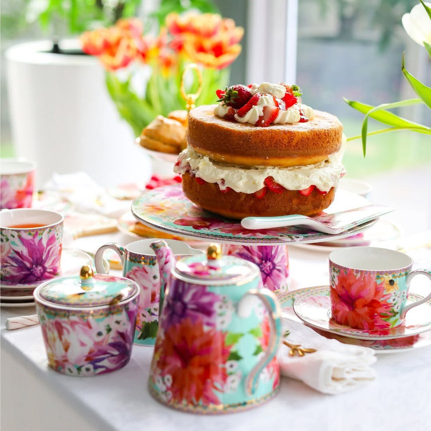 Maxwell & Williams Teas & C’S Dahlia Daze Cup & Saucer, Sky