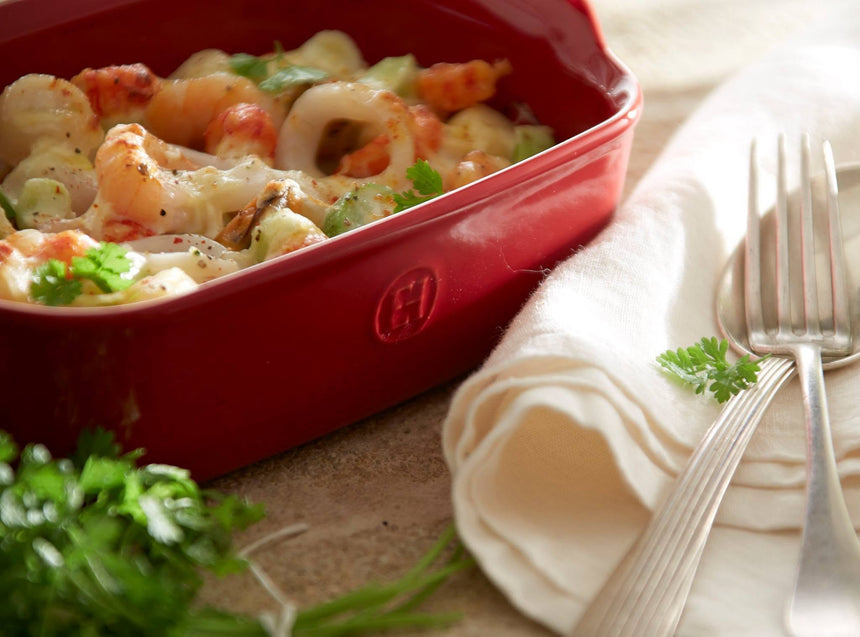 Emile Henry Baking Dish, Burgundy