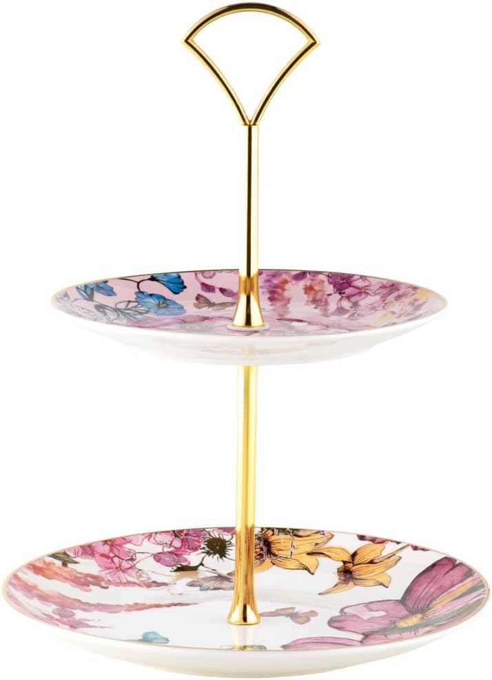 Maxwell & Williams Estelle Michaelides Enchantment 2 Tier Cake Stand