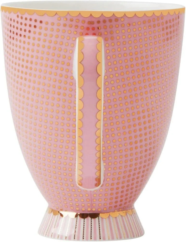 Maxwell & Williams Teas & C's Regency Footed Mug, Pink