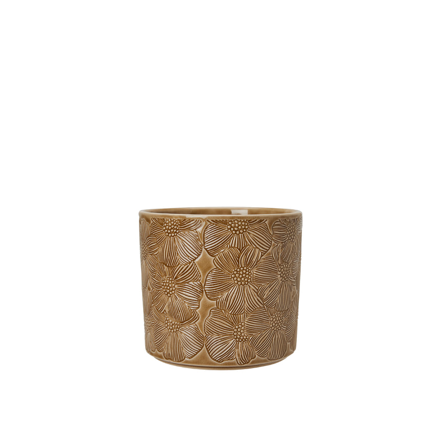 Wikholm  Meave Ceramic Plant Pot, Beige