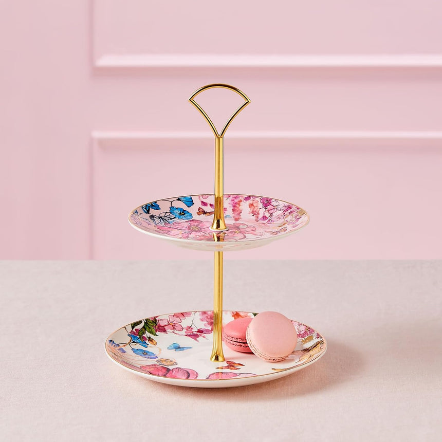 Maxwell & Williams Estelle Michaelides Enchantment 2 Tier Cake Stand