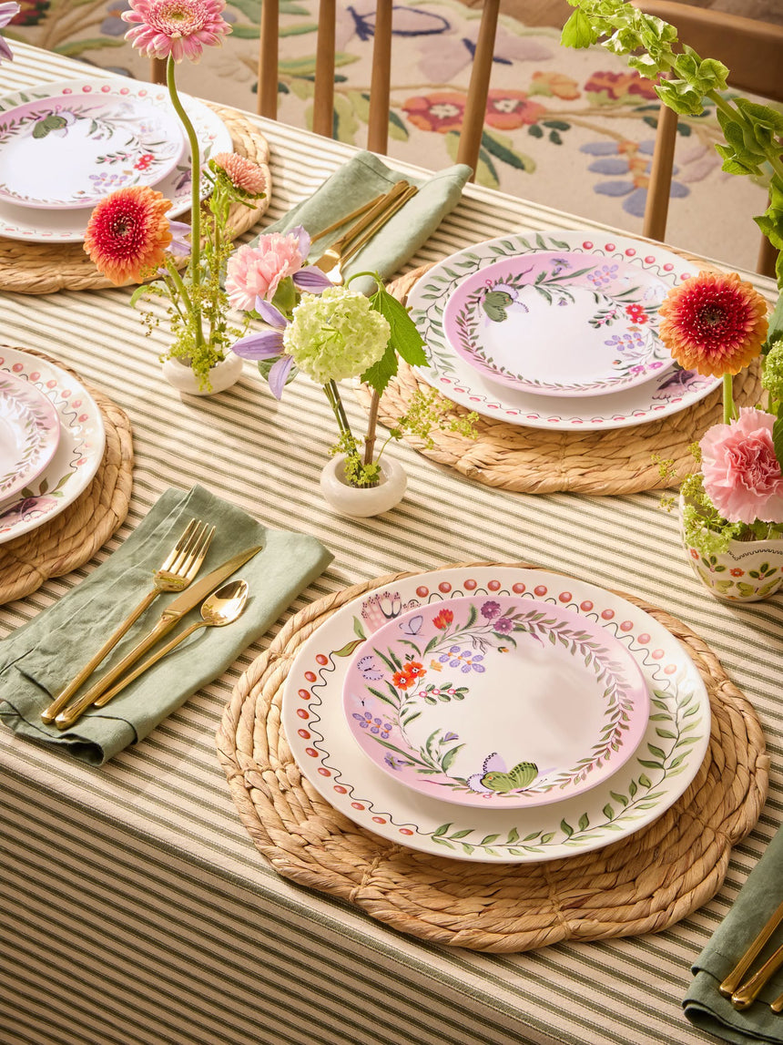Cath Kidston Butterfly 12 Piece Dinner Set