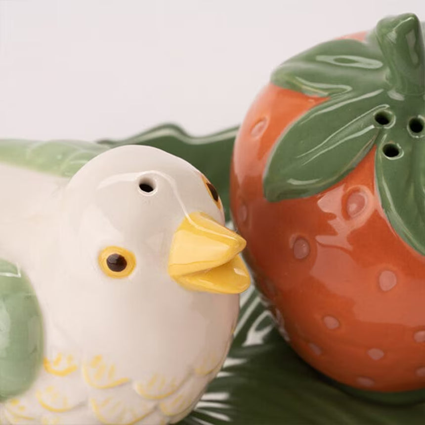 William Morris At Home Kitchen Garden Salt and Pepper Shaker Set