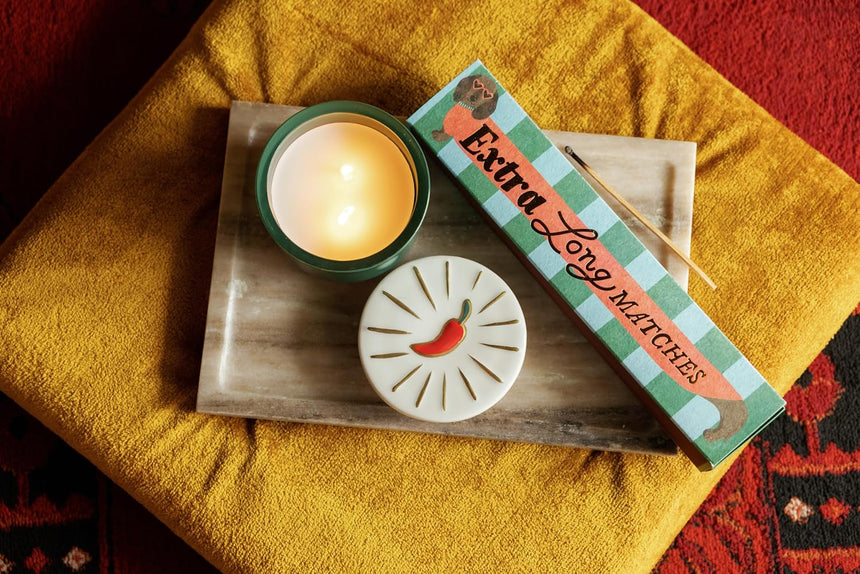 Paddywax Extra Long Luxury Matches, Dachshund