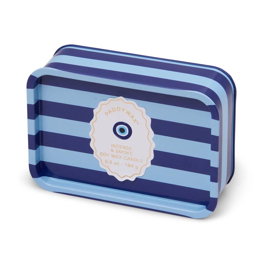 Paddywax A Dopo Eye Tin Scented Candle, Incense & Smoke