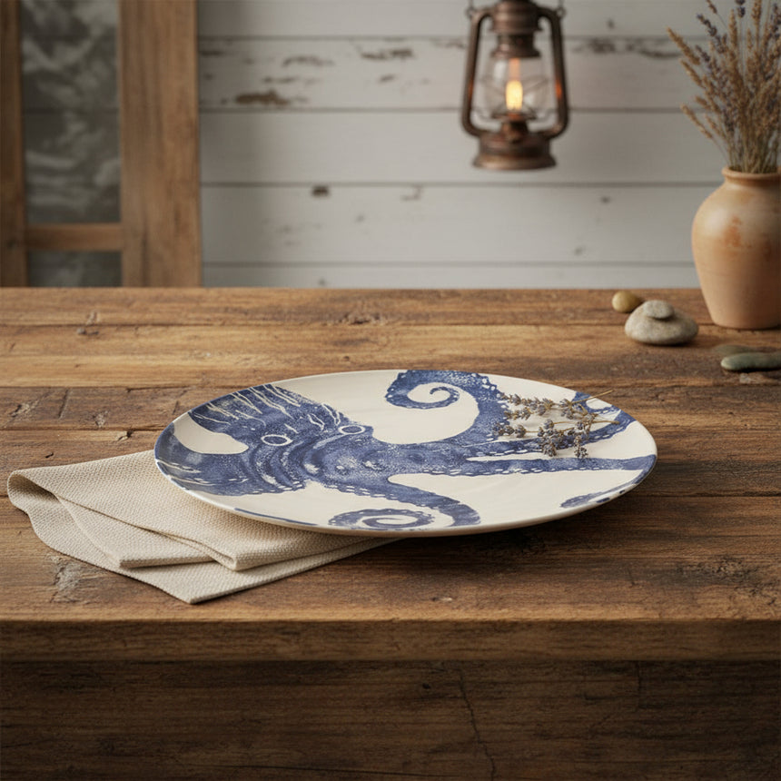 Bliss Home Serving Platter, Octopus