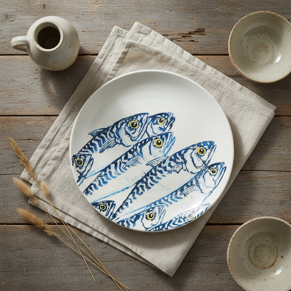 Bliss Home Serving Platter, Mackerel