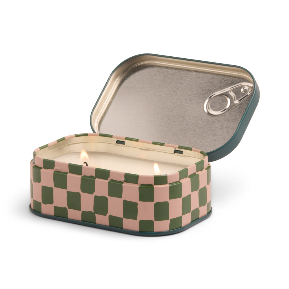 Paddywax Bistro Wild Mushroom Tin Scented Candle, Pepper & Patchouli