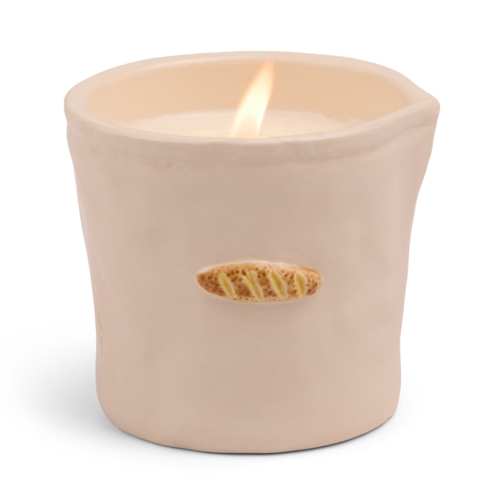 Paddywax Bistro Baguette Ceramic Scented Candle, Rosemary & Thym