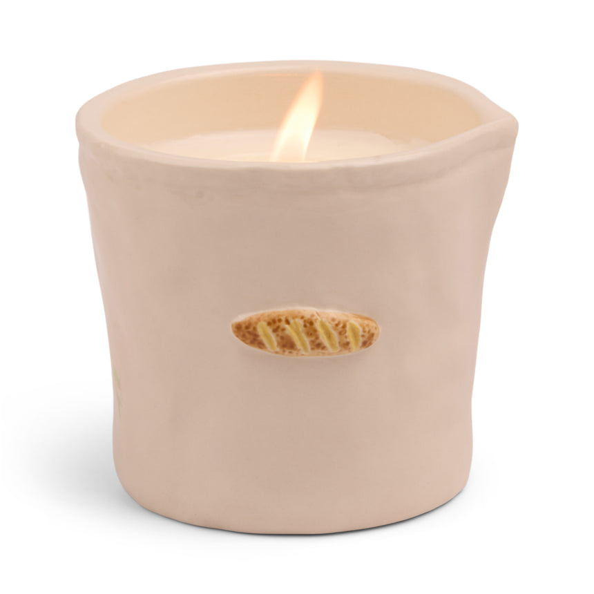 Paddywax Bistro Baguette Ceramic Scented Candle, Rosemary & Thym