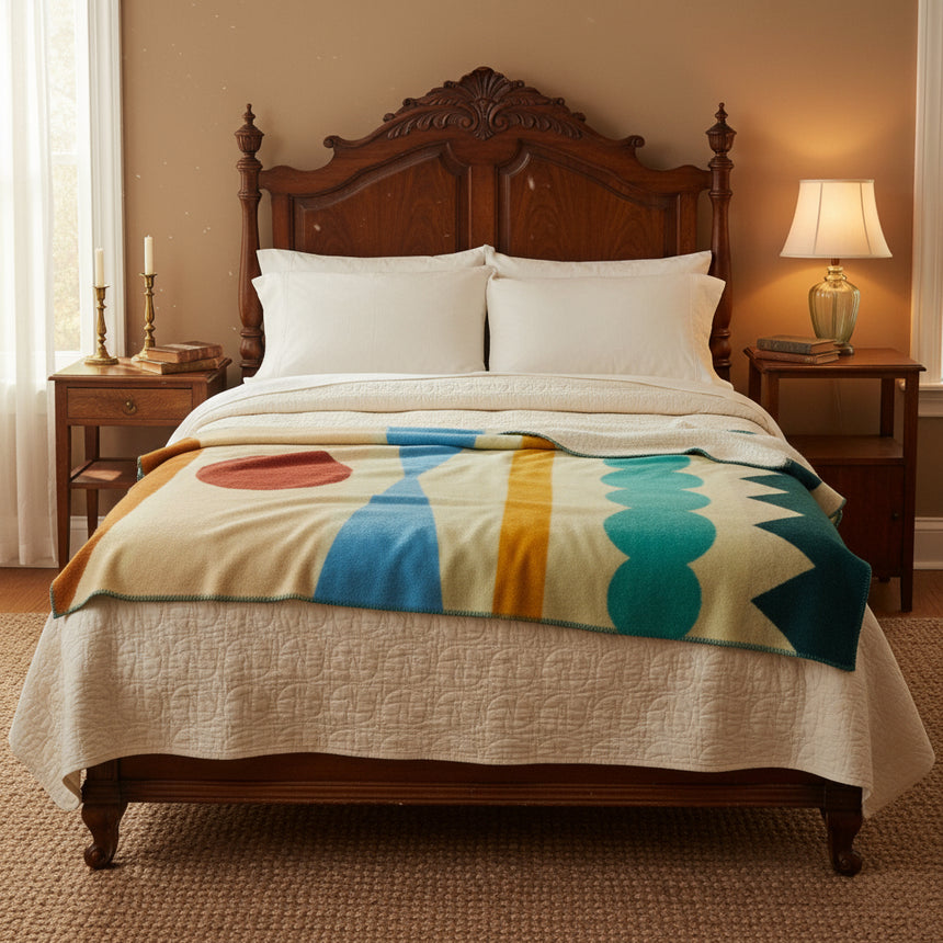 Donna Wilson Harvest Moon Wool Blanket