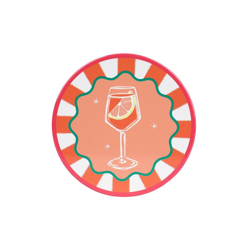 Talking Tables Bon Appetit Drink Icons Coaster