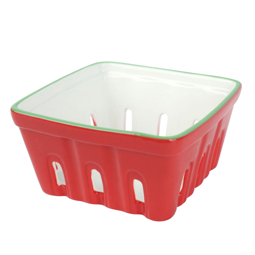 Talking Tables Bon Appetite Ceramic Punnet, Cherry