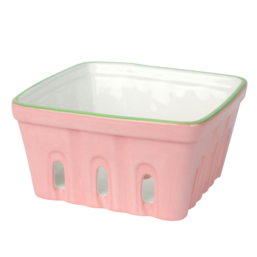 Talking Tables Bon Appetite Ceramic Punnet, Strawberry