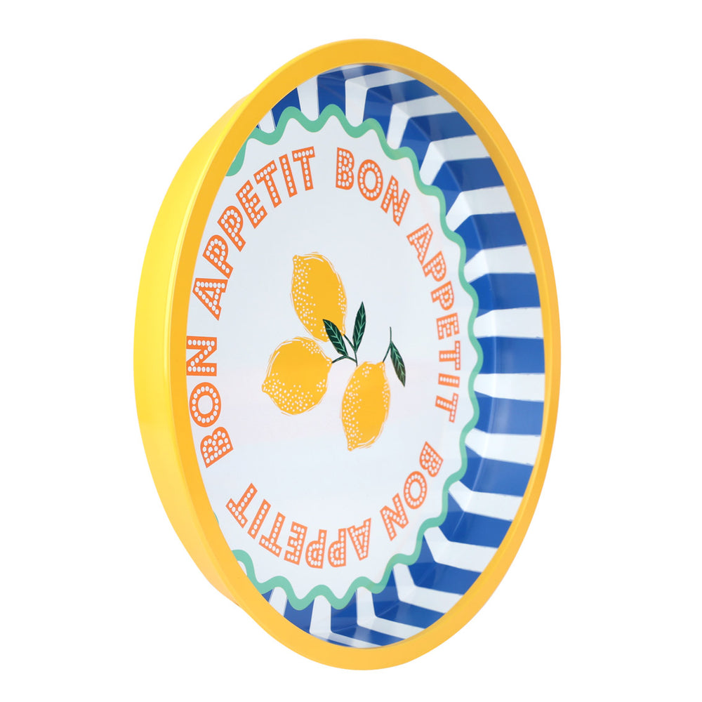 Bon Appetit Lemon Deep-well Mini Serving Tray