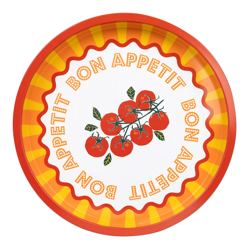Bon Appetit Tomato Deep-well Mini Serving Tray
