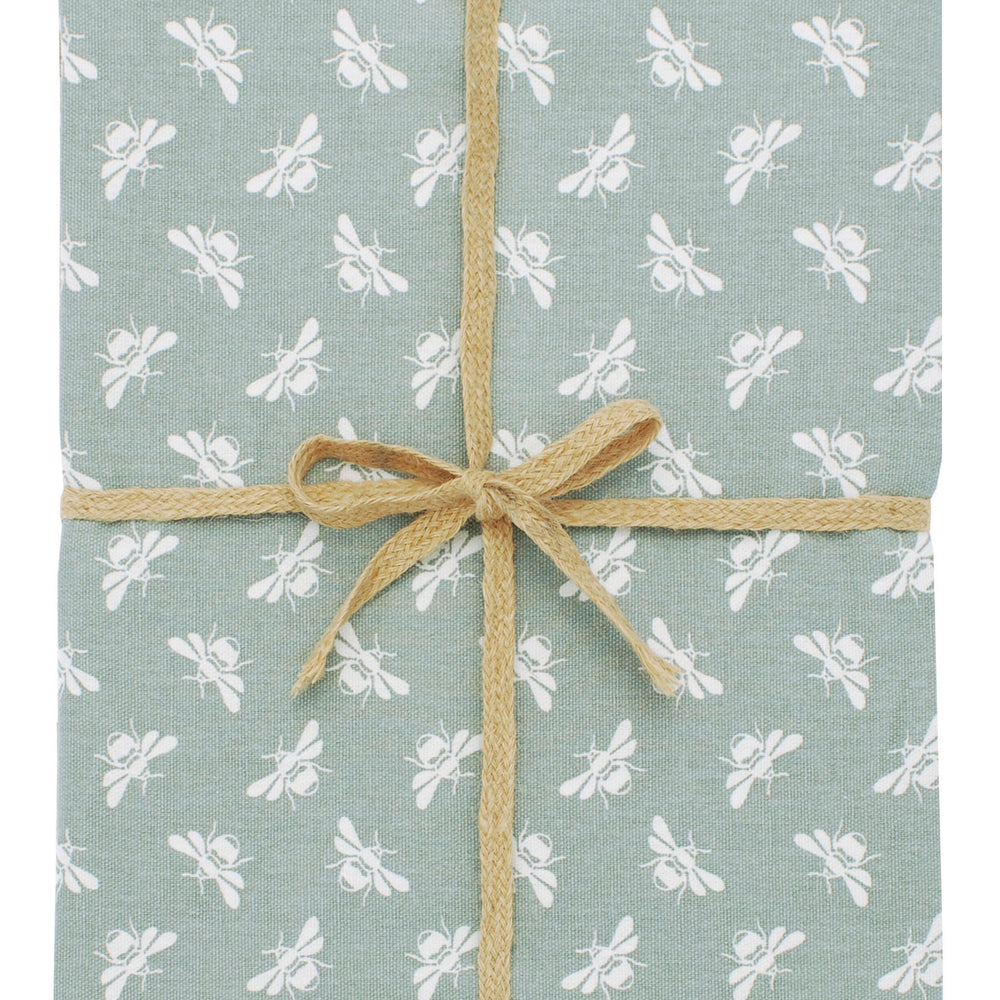 Walton & Co Bee Cotton Tablecloth, Moss