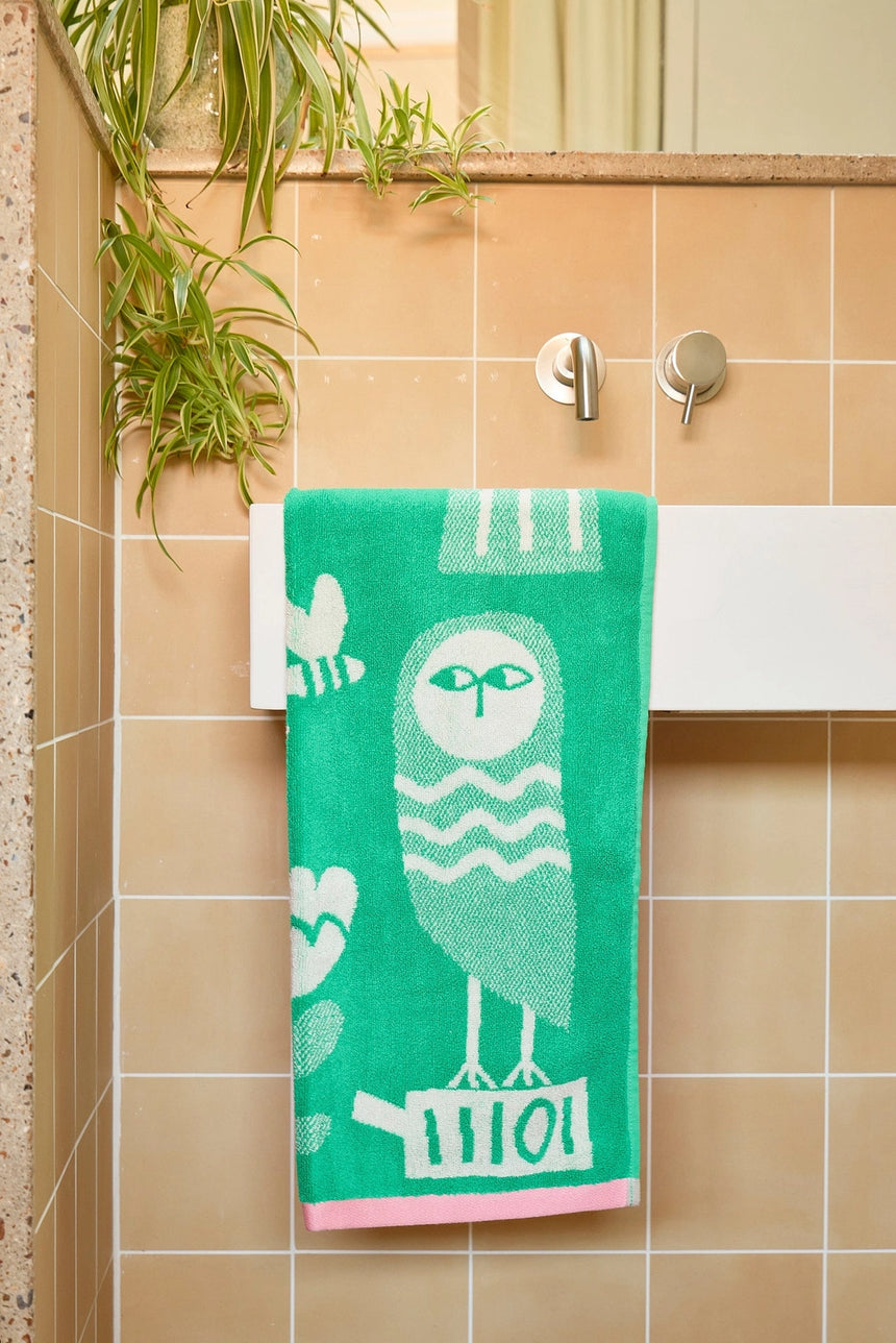 Donna Wilson Birds & Bees Bath Towel