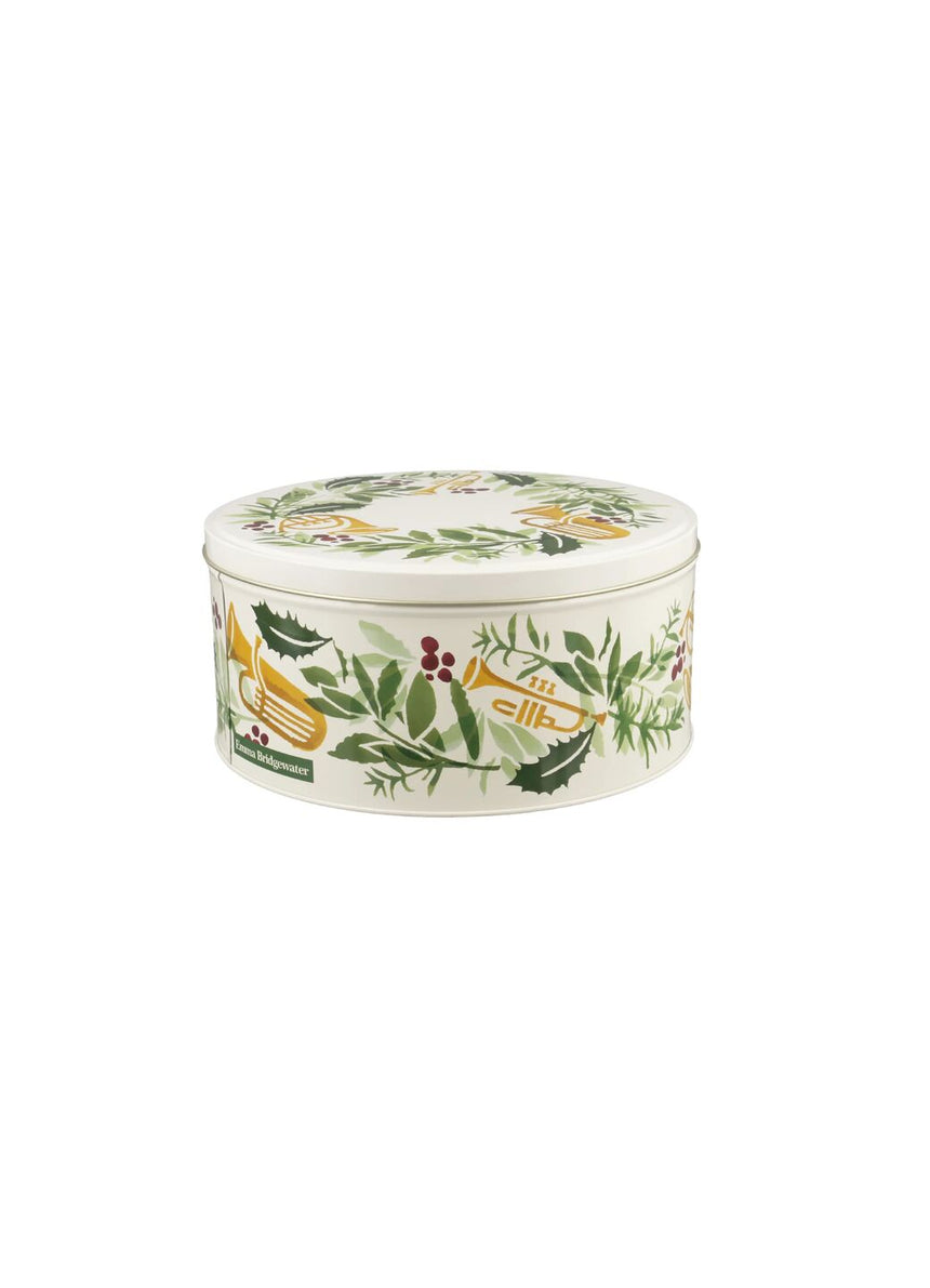Emma Bridgewater Bring In The Green Round Cake Tins ( Set Of 3 )