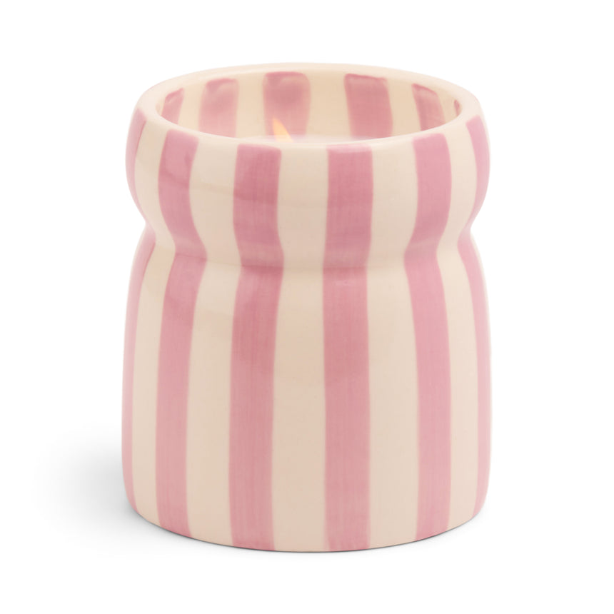 Paddywax Cabana Lavender Ceramic Scented Candle, Grecian Sand