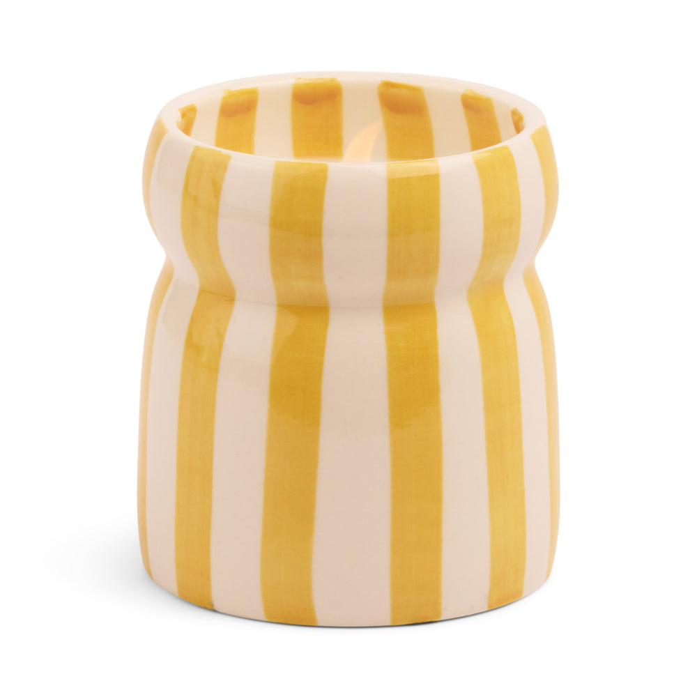 Paddywax Cabana Ochre Ceramic Scented Candle, Gold Coast