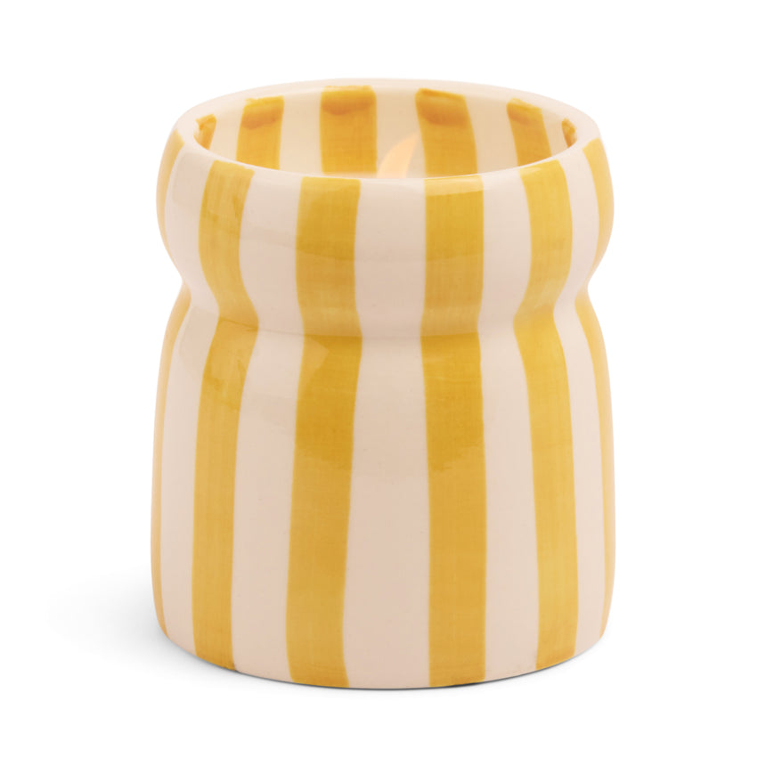 Paddywax Cabana Ochre Ceramic Scented Candle, Gold Coast