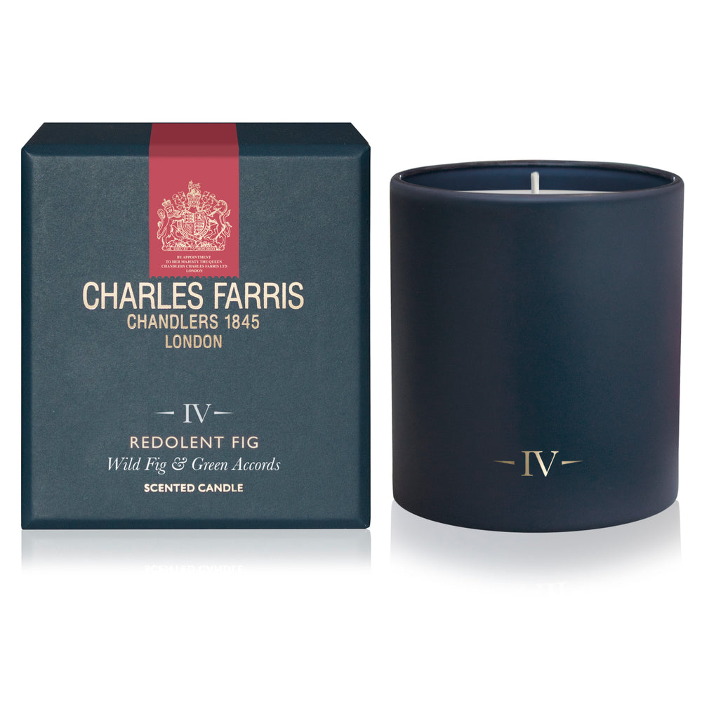 Charles Farris Redolent Fig Scented Candle, Wild Fig and Green Accords