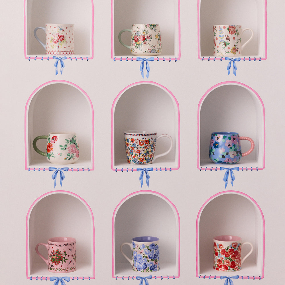 Cath Kidston Mollie Mug, Forever Rose