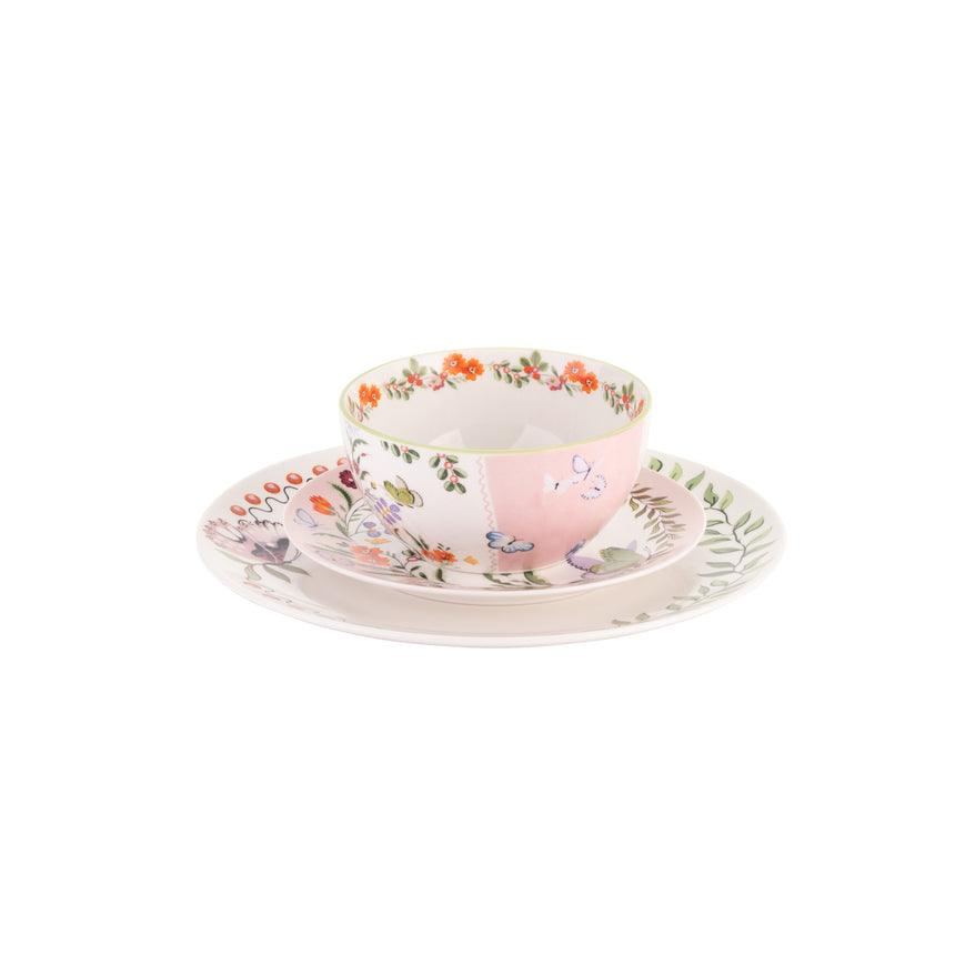 Cath Kidston Butterfly 12 Piece Dinner Set