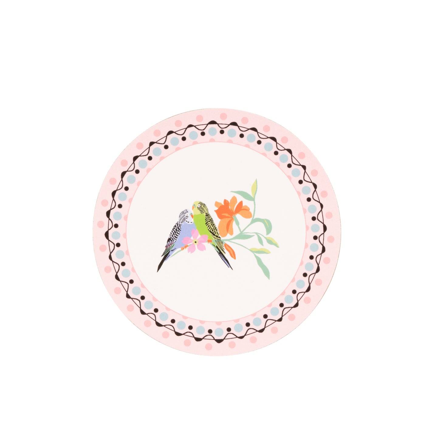 Cath Kidston Painted Table Round Coasters (Set Of 4)