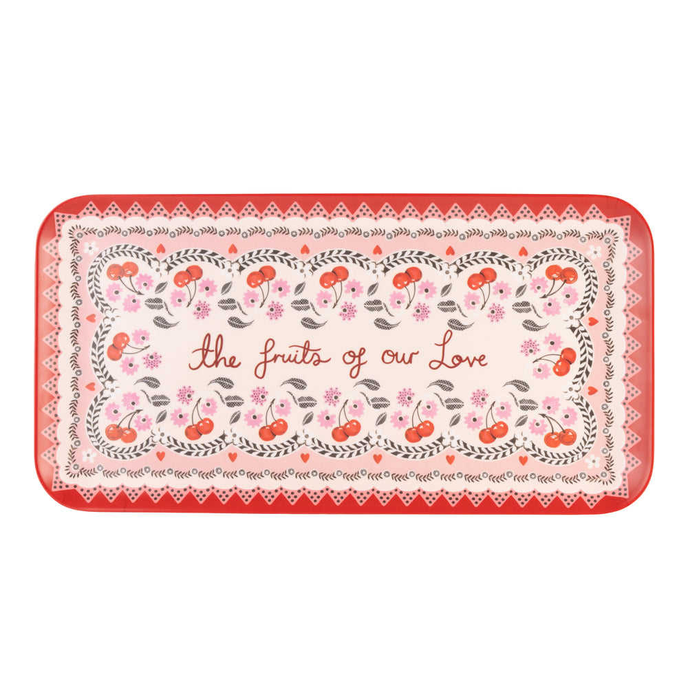 Cath Kidston Cherry Melamine Serving Platter