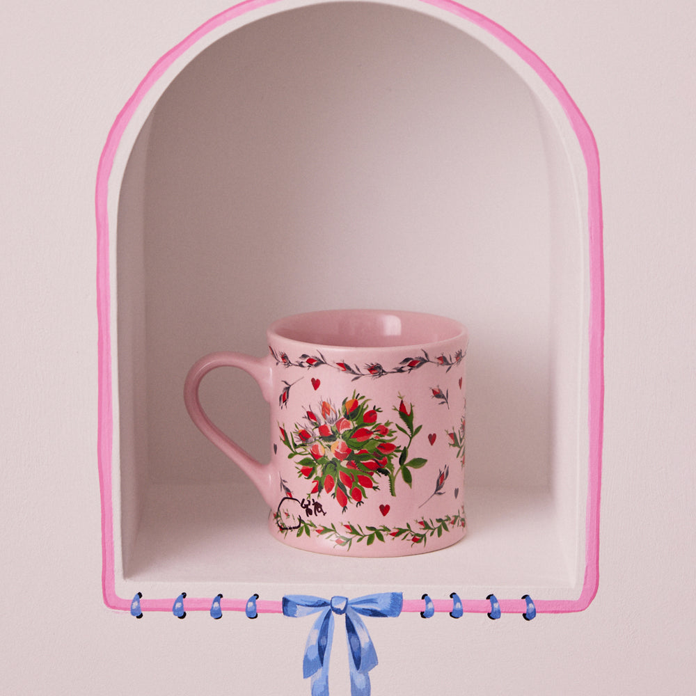 Cath Kidston Mollie Mug, Forever Rose
