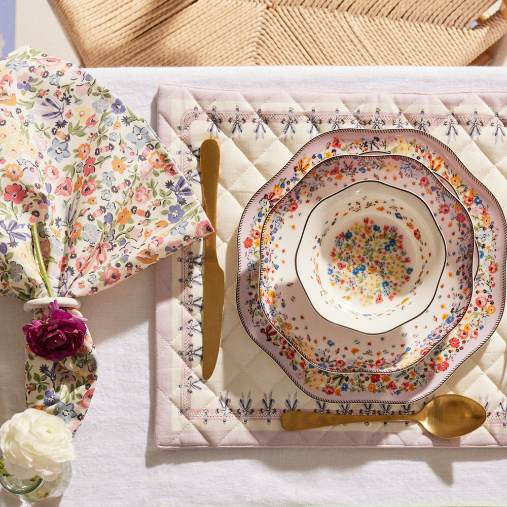 Cath Kidson Harmony Ditsy 12 Piece Dinner Set