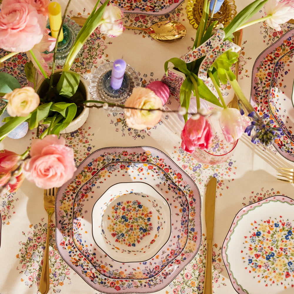 Cath Kidson Harmony Ditsy 12 Piece Dinner Set