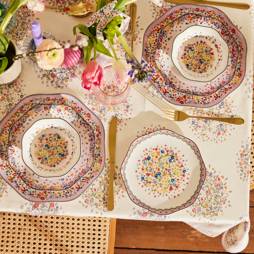 Cath Kidson Harmony Ditsy 12 Piece Dinner Set
