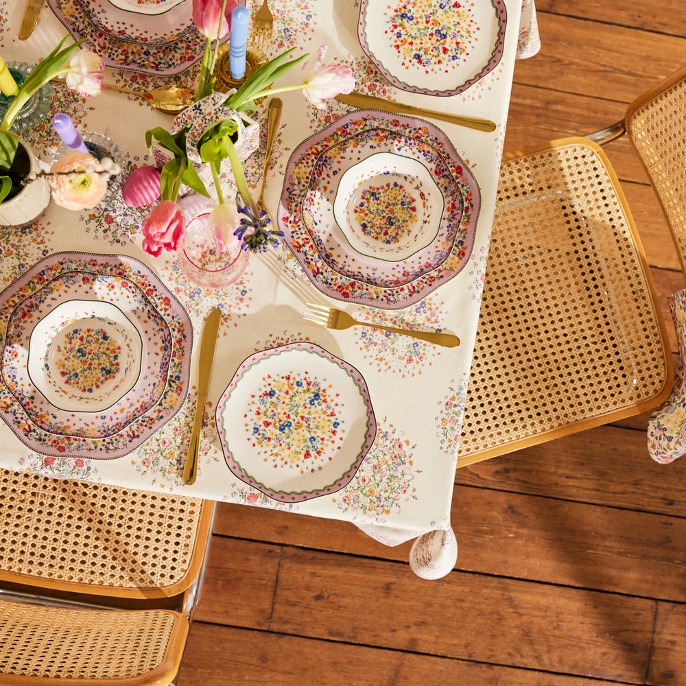 Cath Kidson Harmony Ditsy 12 Piece Dinner Set