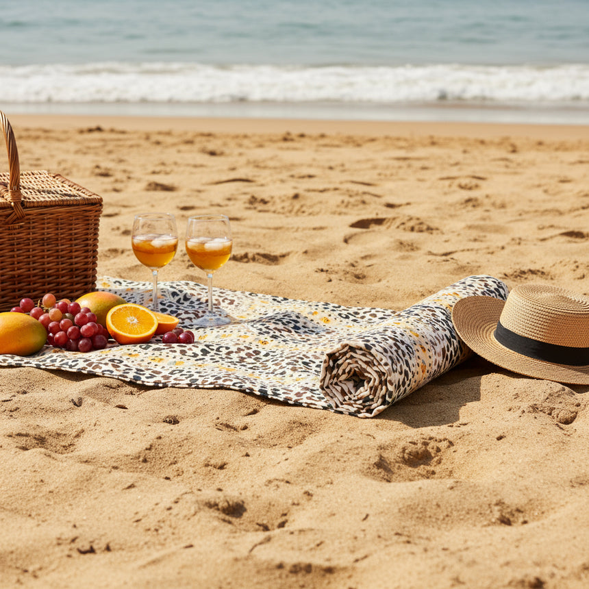 Cath Kidston leopard Picnic Blanket