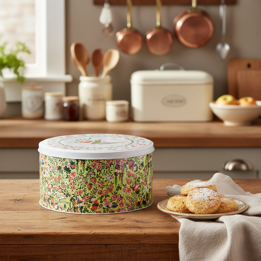 Cath Kidston Painted Table Round Cake Tins (Set Of 2)