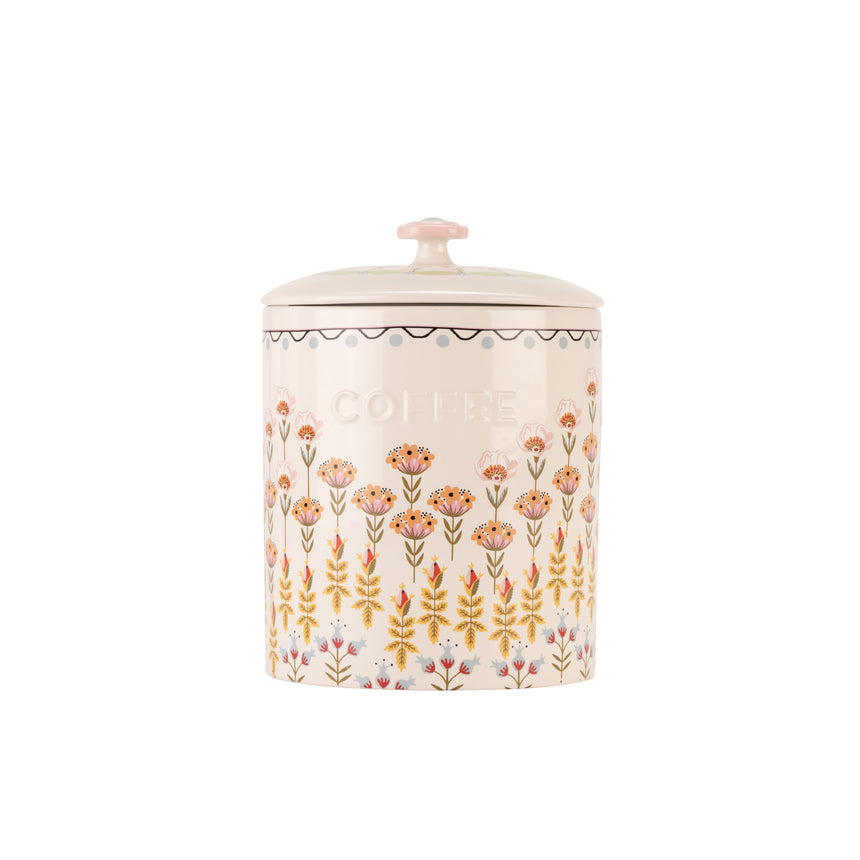 Cath Kidston Painted Table Ceramic Coffee Storage Jar